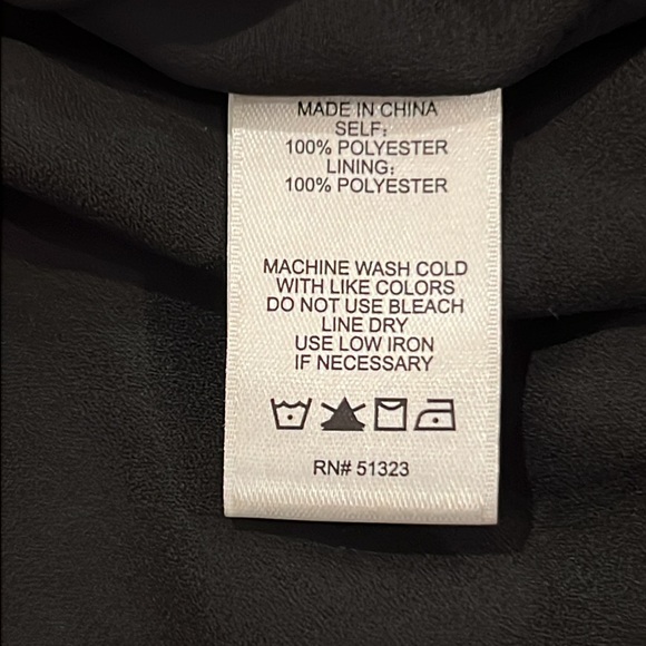 CeCe Long Sleeve Clip Dot Ruffled Dress - Picture 6 of 7